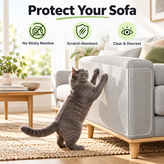 Transparent PVC Cat Scratch Furniture Protector