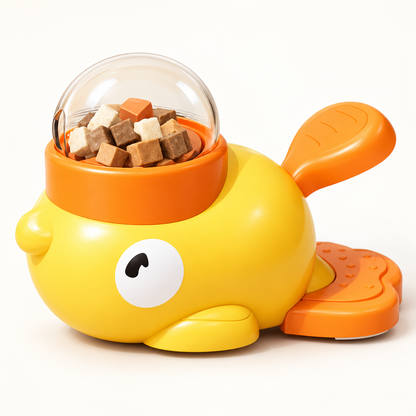 Duck-Shaped Pet Treat Dispenser