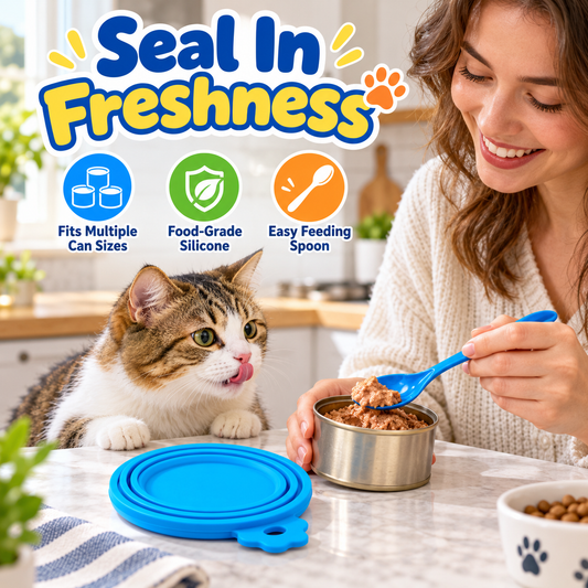 Pet Food Can Opener & Sealing Lid