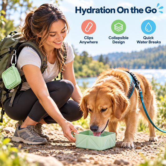 Portable Foldable Pet Bowl